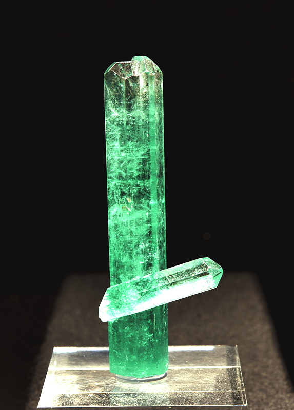Smaragd| H: 6.3 cm; F: Nandu Mine, Kaduna State, Nigeria; Sammlung: Mario Pauwels 