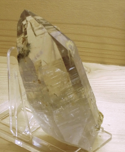 Bergkristall| H: 8 cm; Fundort: Wolfskofel; Sammlung: Martin Kargruber 