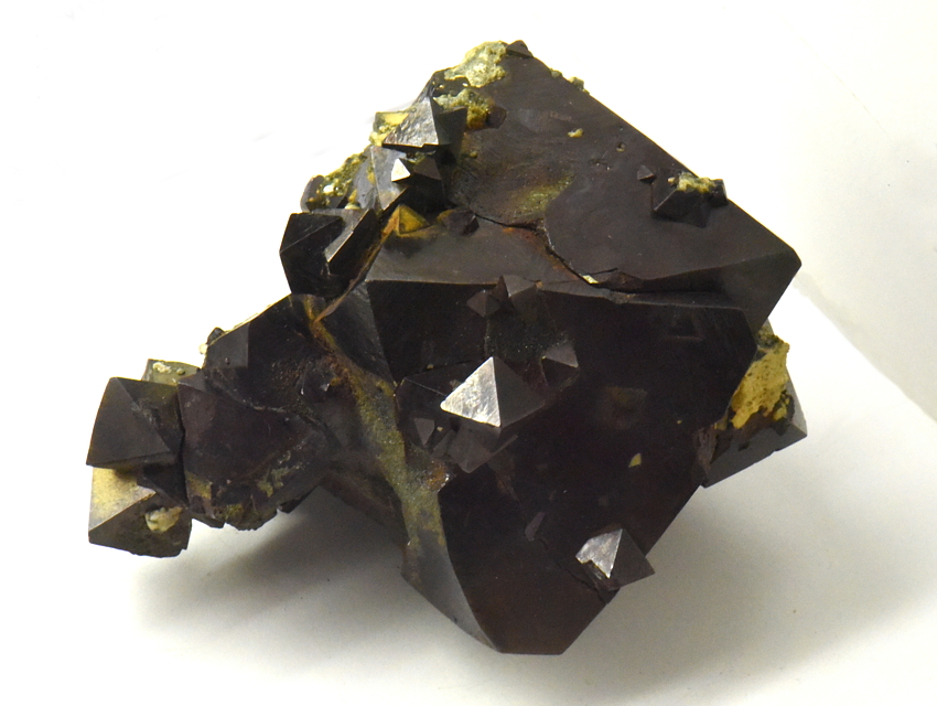 Pyrit (oktaedrisch)| H: 6 cm; F: Pfunders; Sammlung: Adolf Mair 