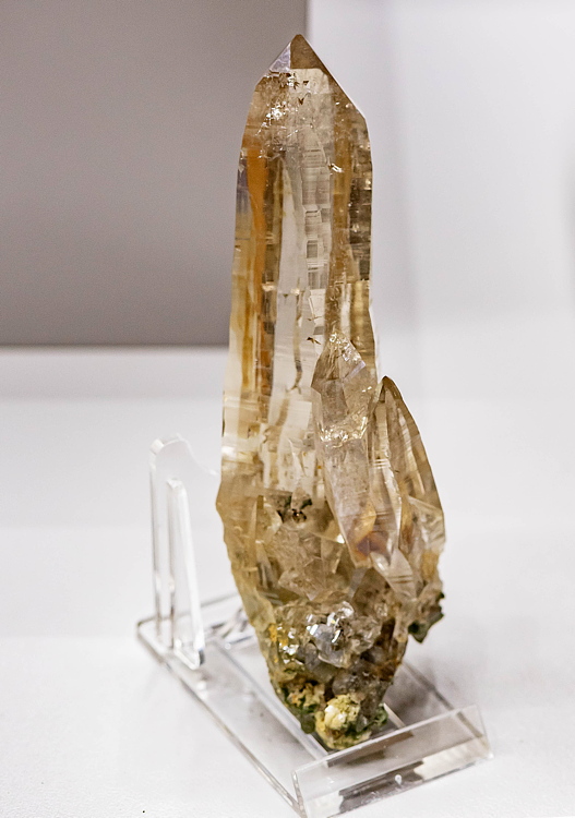 Bergkristall-Spitze| H: 7 cm; F: Keilbachspitze; Finder: Peter Kirchler