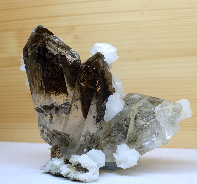 Bergkristalle| H: ca. 8cm; F: Felbertal; Finder: Hans Pleikner jun. 