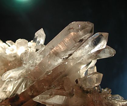 Ausschnitt einer grösseren Kristallgruppe| Bildausschnitt 15cm 