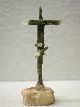 Quarz-Kreuz| Ödenwinkelkees, Stubachtal, AT; H: 7cm; Coll. Hans Hadlauer