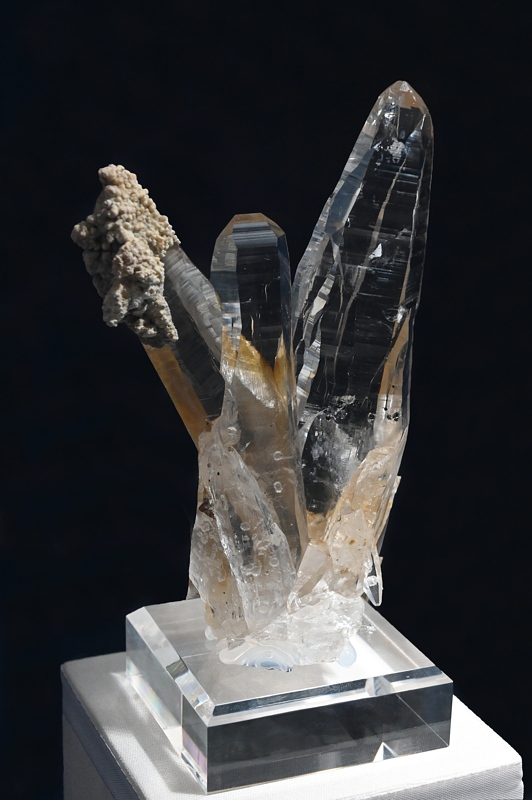 Quarz im Tessiner-Habitus| H: 18 cm; F: Val Cristallina, TI; Sammlung: Patrick Reith