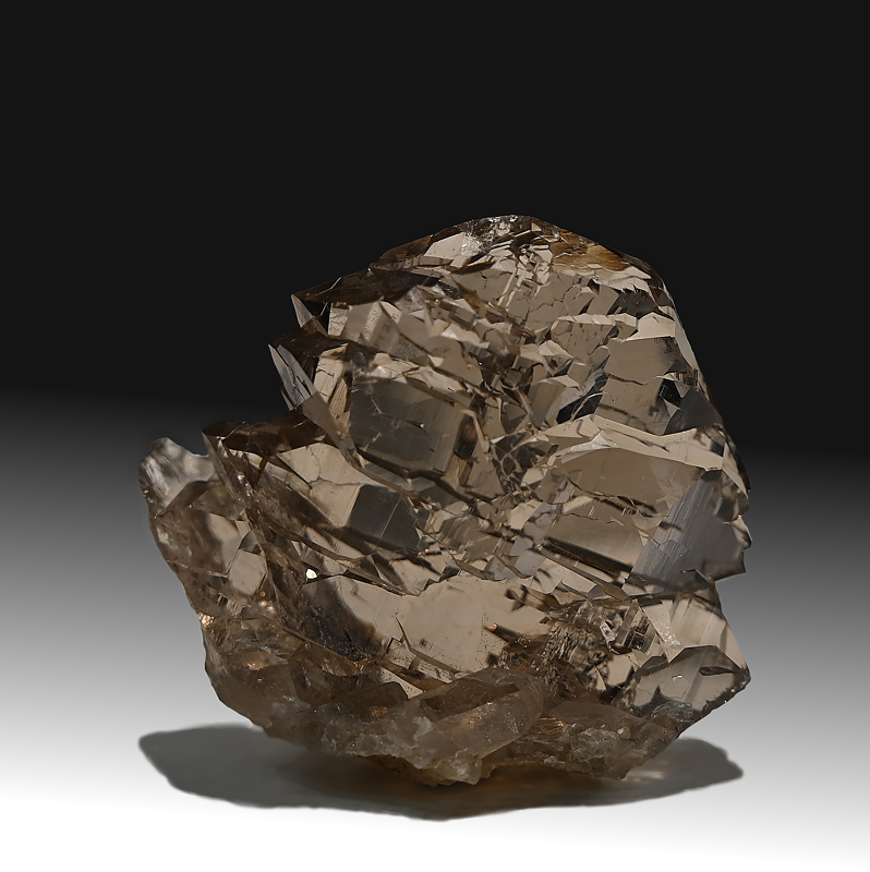 Bergkristall-Gwindel| B: 7 cm; F: Grimsel, BE; Sammlung: Lukas von Känel