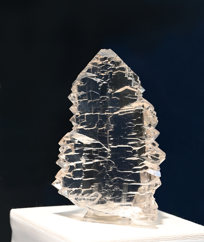 helles Bergkristall-Gwindel| H: 7 cm; F: Grimsel, BE; Sammlung: Lukas von Känel