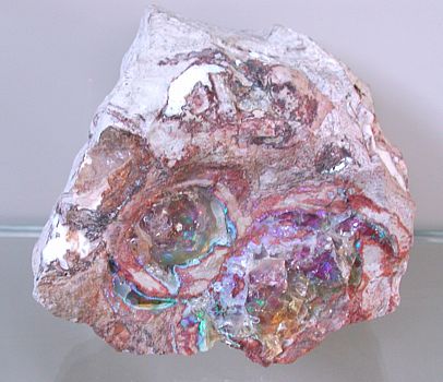 Opal (Harlekin-Opal), Queretaro, Mexico| H: ca. 12 cm [4181]