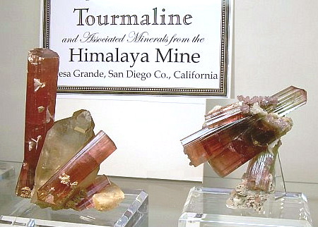 Elbaite von der Himalaya Mine (CA)| Kalifornien, USA