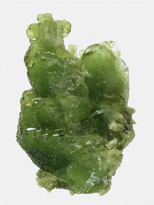 Grünes Spehn-Aggregat| H: 4cm; Fundort: Felbertal