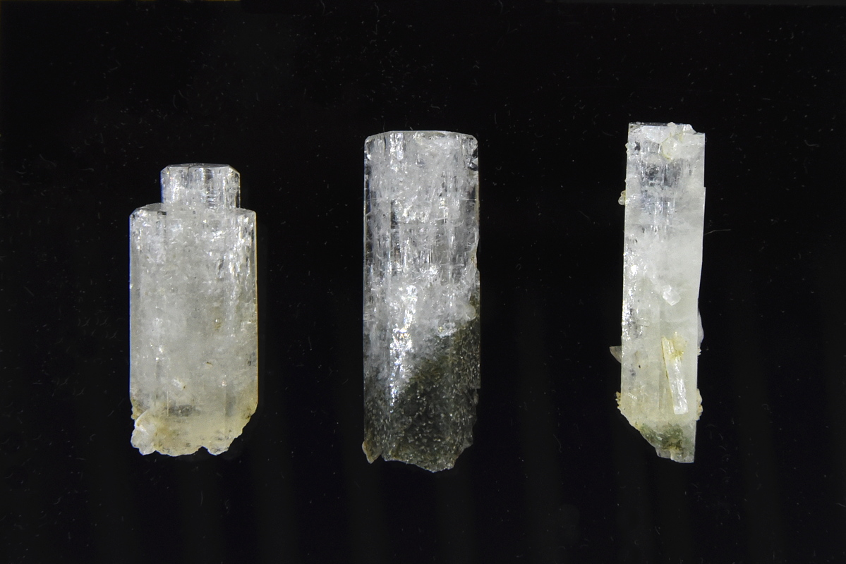 Milaritkristalle| H: ca. 3 cm; F: Gletsch, VS, CH; Sammlung: Musée Cantonal de Géologie, Lausanne 