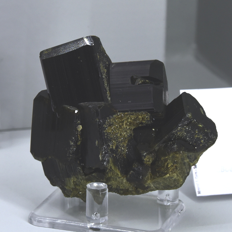 Vesuvianit| H: ca. 7 cm; F: Bellecombe, Aosta, I; Sammlung: Denis Boël 