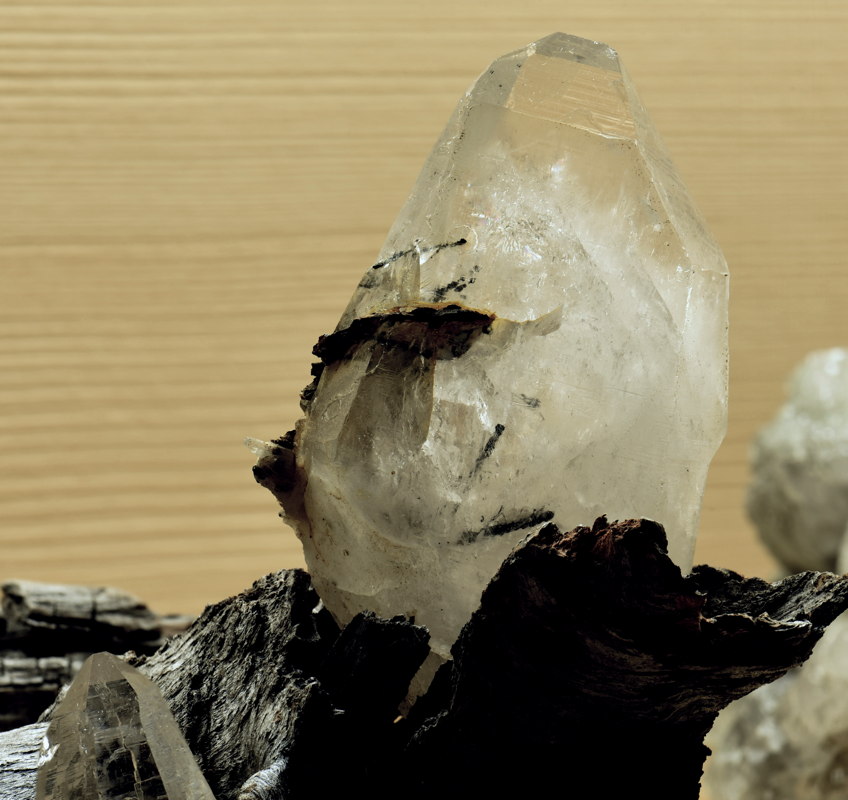 Bergkristall| H: 6 cm; F: Rotbachl; Finder: Hans Peter Gruber 