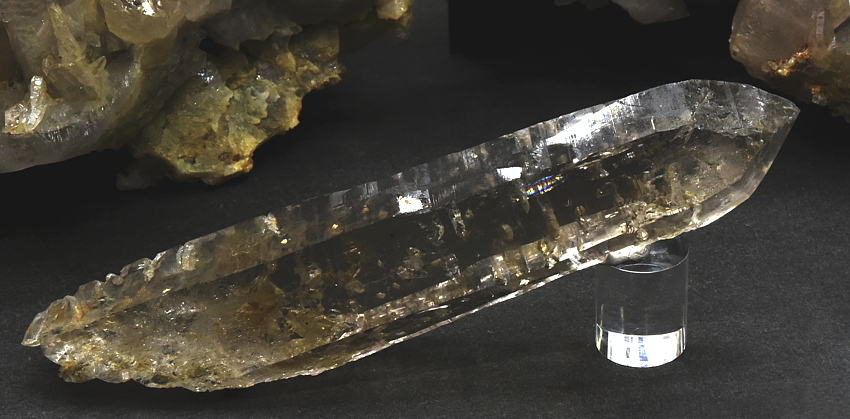 Bergkristall | KL: 17 cm; F: Schwarzbachtal; Finder: Reinhold Plaickner 