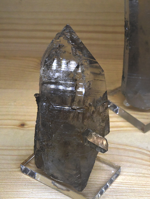 Bergkristall | H: 8 cm; F: Mitterbach; Finder: Roland Brugger 