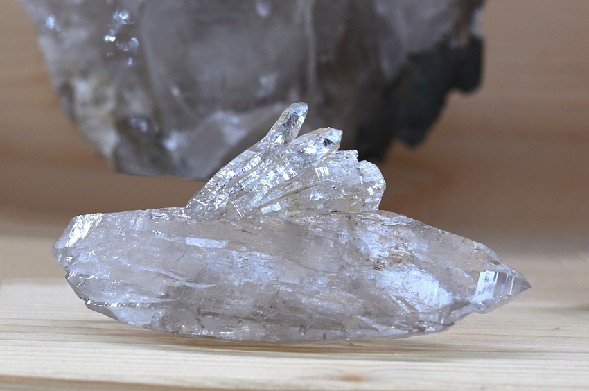Bergkristall-Schwimmer| B: 6 cm; F: Mitterbach; Finder: Martin Kargruber 