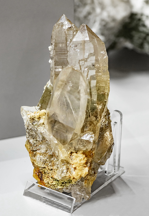 Bergkristall| H: 12 cm; F: Keilbachspitze; Finder: Peter Kirchler