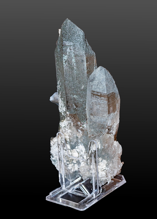 Bergkristall| H: 8 cm; F: Neves; Finder: Helmuth Niederbrunner