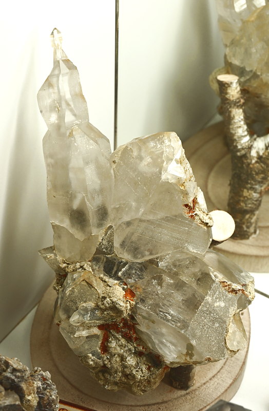 Bergkristall (Negativzepter) | H: 24 cm; F: Pfitsch; Sammlung: Paul Parigger