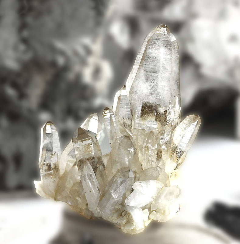 Bergkristall | H: 10 cm; F: Pfitsch; Sammlung: Karl Tötsch