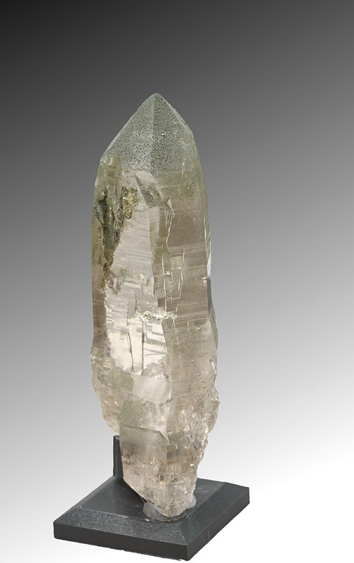 Bergkristall mit Chlorit | H: 10 cm; F: Ahrntal; Finder: Lukas Laner