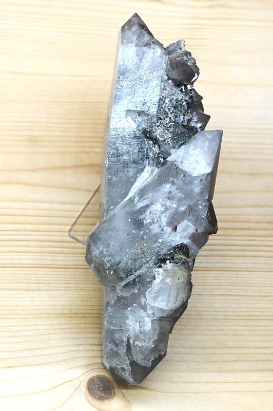 Bergkristall | H: 12 cm; F: Grabspitze; Finder: Martin Kargruber