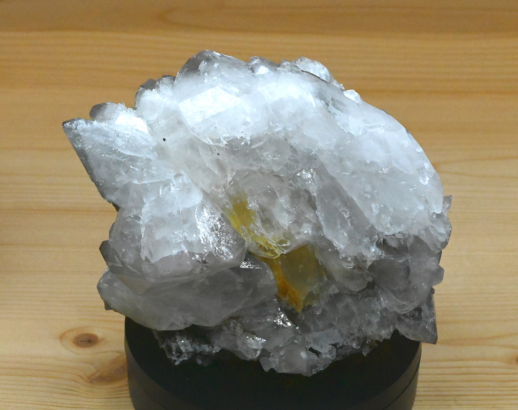 Bergkristall | B: 12 cm; F: Grabspitze; Finder: Martin Kargruber