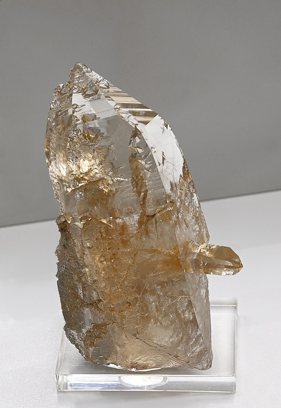 Klarer Bergkristall | H: 7 cm; F: Mitterbach; Sammlung: Roland Brugger