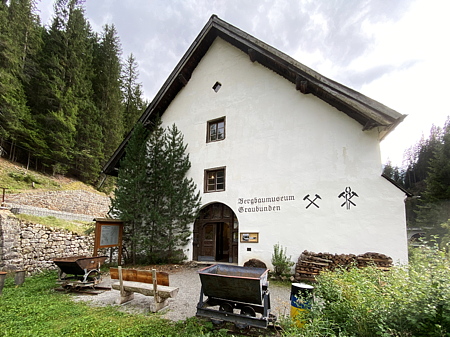 Das Bergbaumuseum Graubünden in Schmelzboden bei Davos (GR)