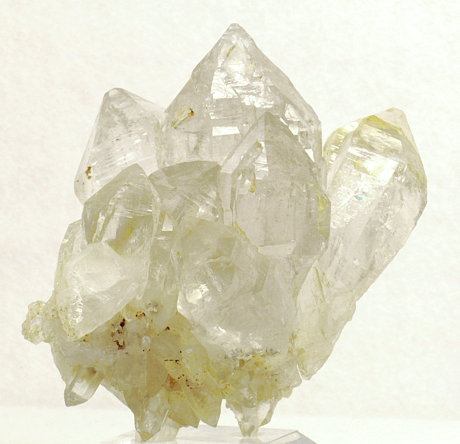 Bergkristall-Zepter| H: 8 cm; F: Sandkopf (2007), Ktn; Sammlung: Peter Pontasch