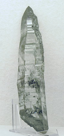 Quarz mit wenig Chlorit| H: 15 cm; F: Ankogelgebiet (1009), Ktn; Sammlung: Andreas Mikl