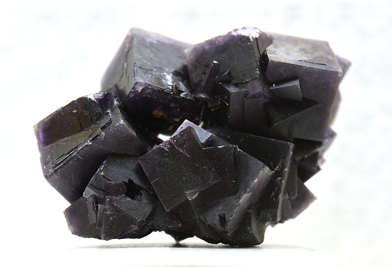 violetter Fluorit| B: 5cm, F: Weisseck, Lungau; Finder: Michael Neff und Harald Spuller. 