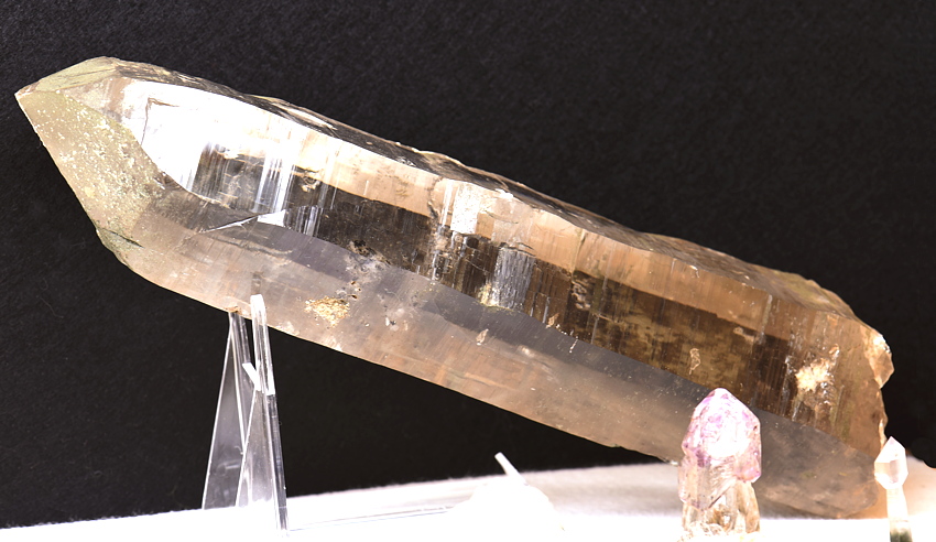 Bergkristall| LK: ca. 16 cm, F: Krimmler Achental; Sammlung: Familie Steiner 