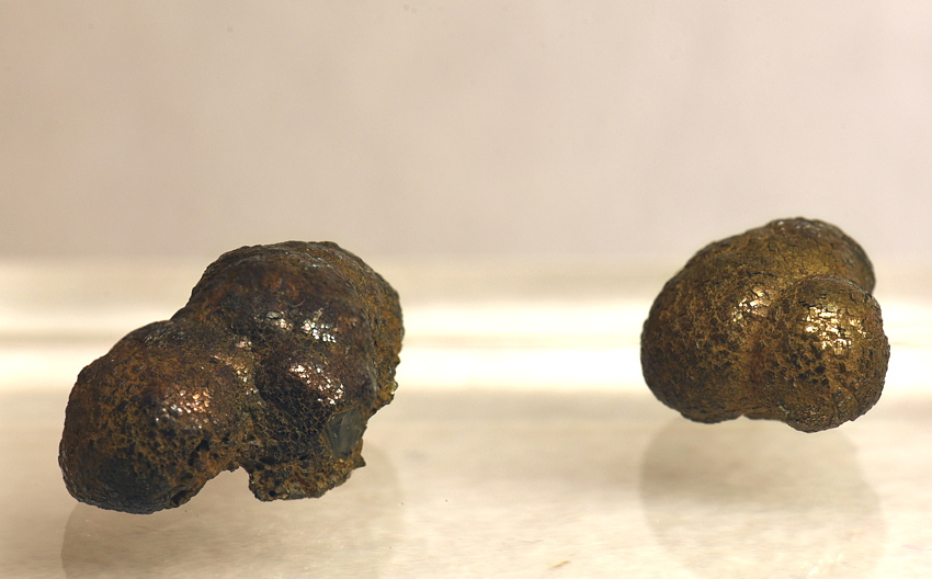 Kugelpyrit| BB: 10 cm; F: Hocharn, Rauris; Finder: Hans Peter Daum