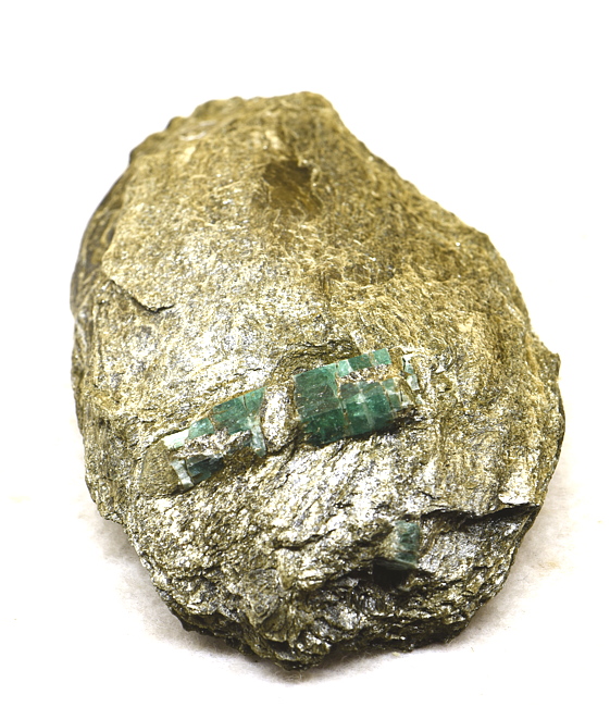 Smaragd| B: 7 cm; F: Habachtal; Finder: Alois Steiner, Andreas Steiner, Reinhard Heim