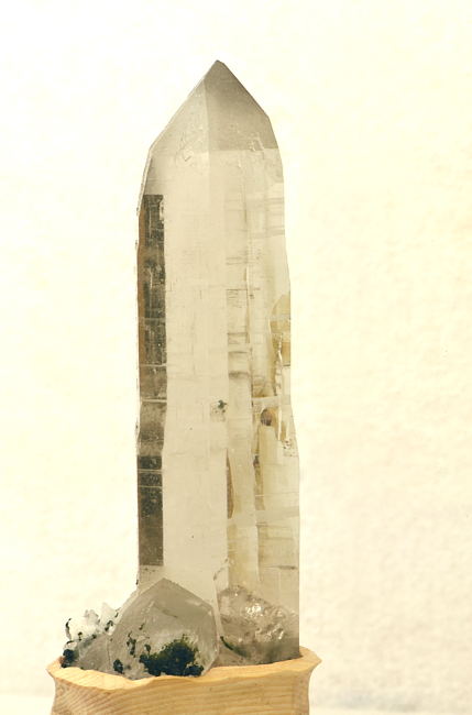 Klarer Quarzkristall| H: 10 cm; F: Ankogelgruppe, Kärnten 
