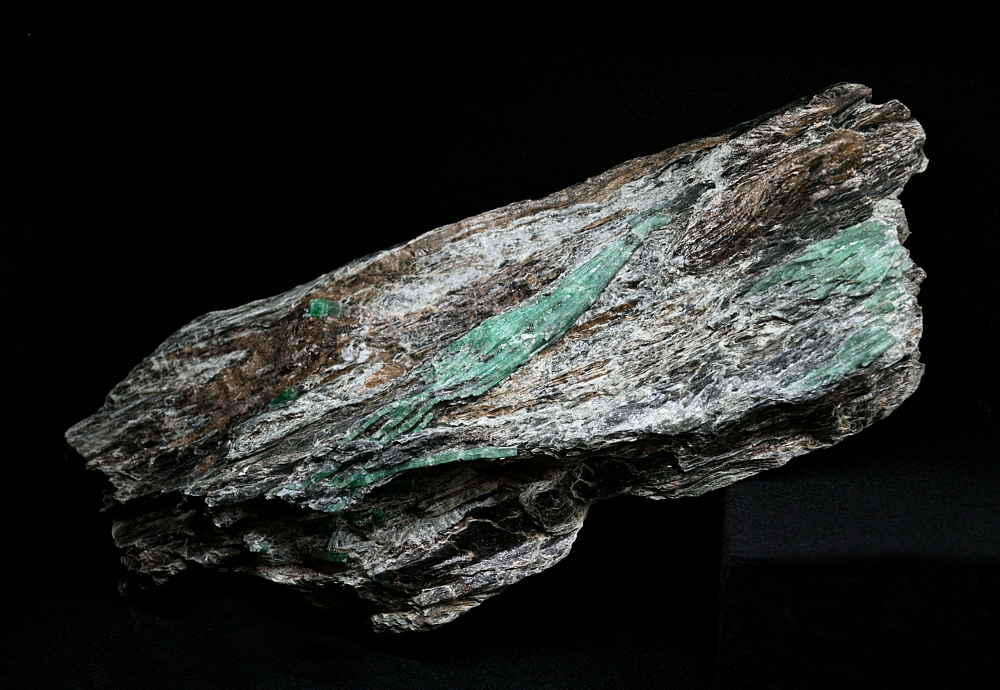 Smaragd| B:22 cm; F: Habachtal; Finder: Andreas Steiner