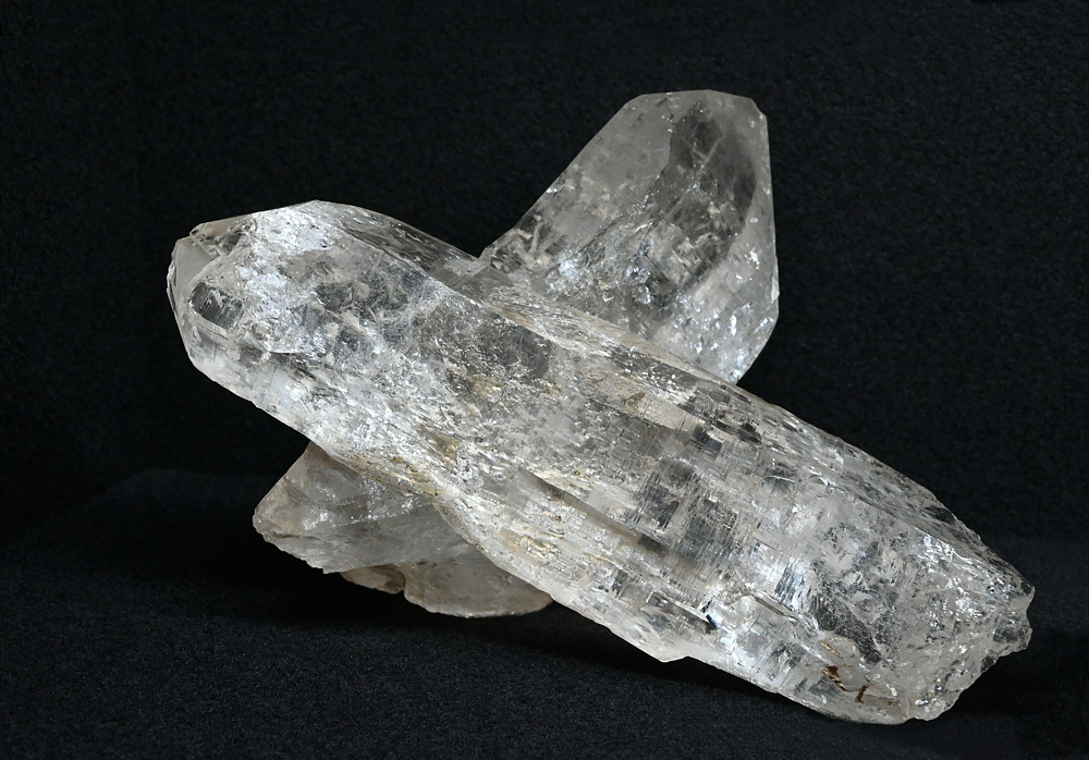 Bergkristall-Kreuz| B:14 cm; F: Habachtal; Finder: Andreas Eder