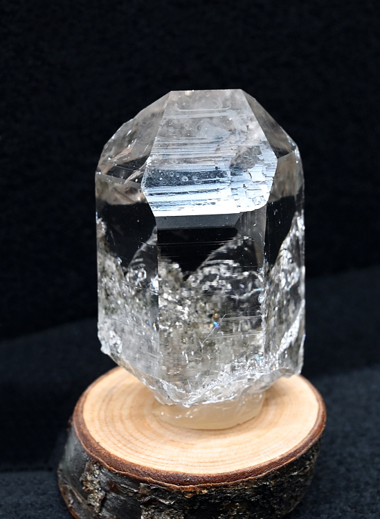 klare Bergkristallspitze| H:4 cm; F: Obersulzbachtal; Finder: Kurt Nowak