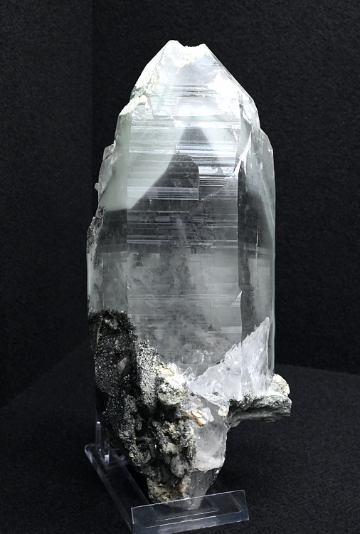 Bergkristall| H:18 cm; F: Zederhaus, Lungau; Sammlung: Reinhold Bacher