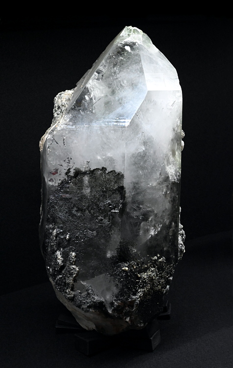Bergkristall| H:25 cm; F: Zederhaus, Lungau; Sammlung: Reinhold Bacher