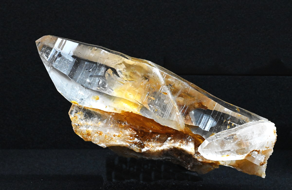 Bergkristall| B: 20 cm, F: Rauris, Finder: Hans Pleikner