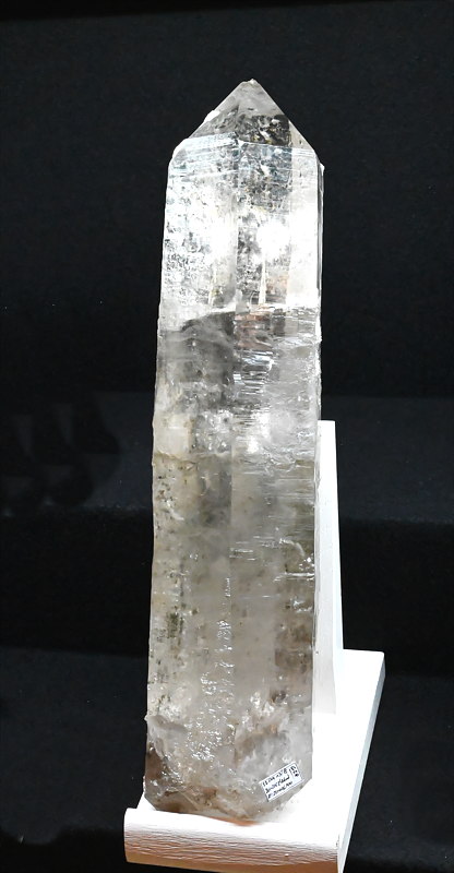 Bergkristall-Spitze| H: 37 cm, F: Sonnblick, Rauris, Finder: Klaus Pirchner