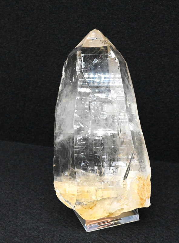 Bergkristall-Spitze| H: 8 cm, F: Hocharn, Rauris, Finder: Klaus Pirchner