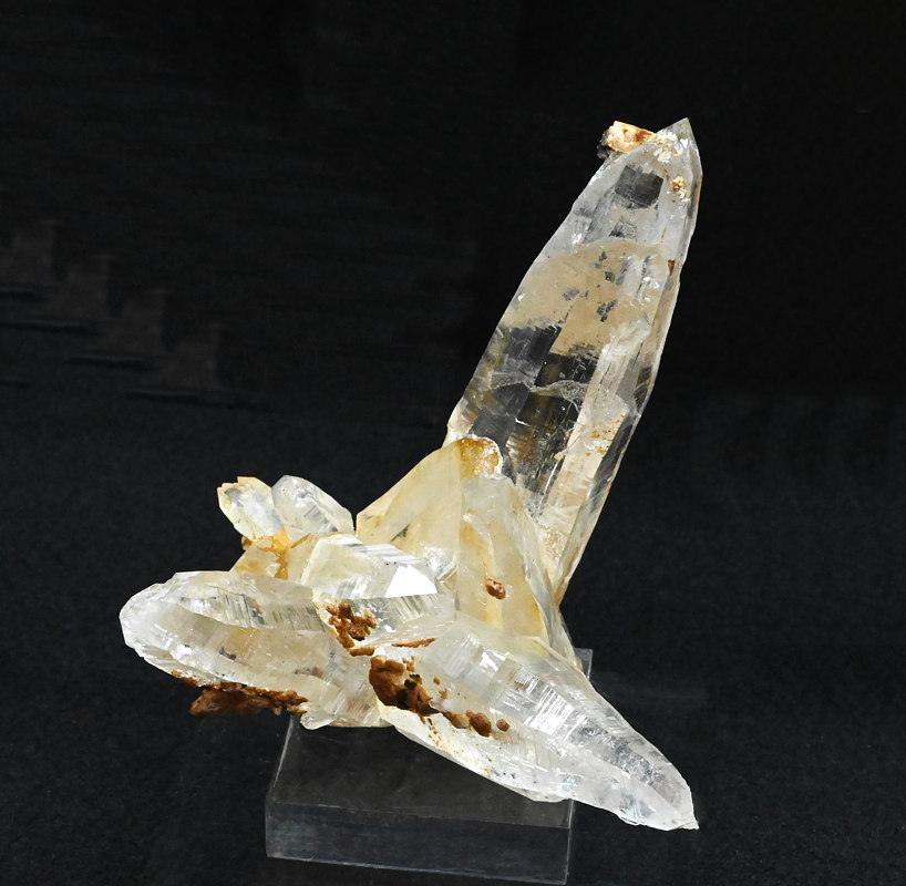 Bergkristall| H: 8 cm, F: Seidlwinkltal, Finder: Alfred Bachmann, Peter Schmitzer