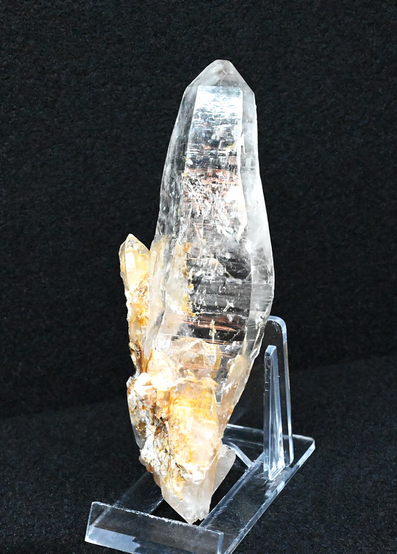 Bergkristall| H: 9 cm, F: Seidlwinkltal, Finder: Alfred Bachmann, Peter Schmitzer