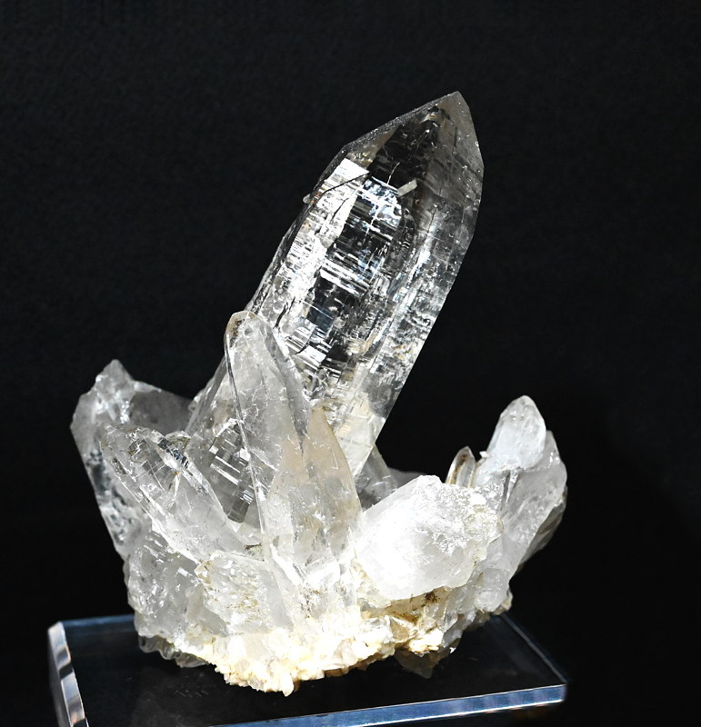 Bergkristall| H: 15 cm, F: Erfurter Steig, Rauris, Sammlung: Alexander Spunda