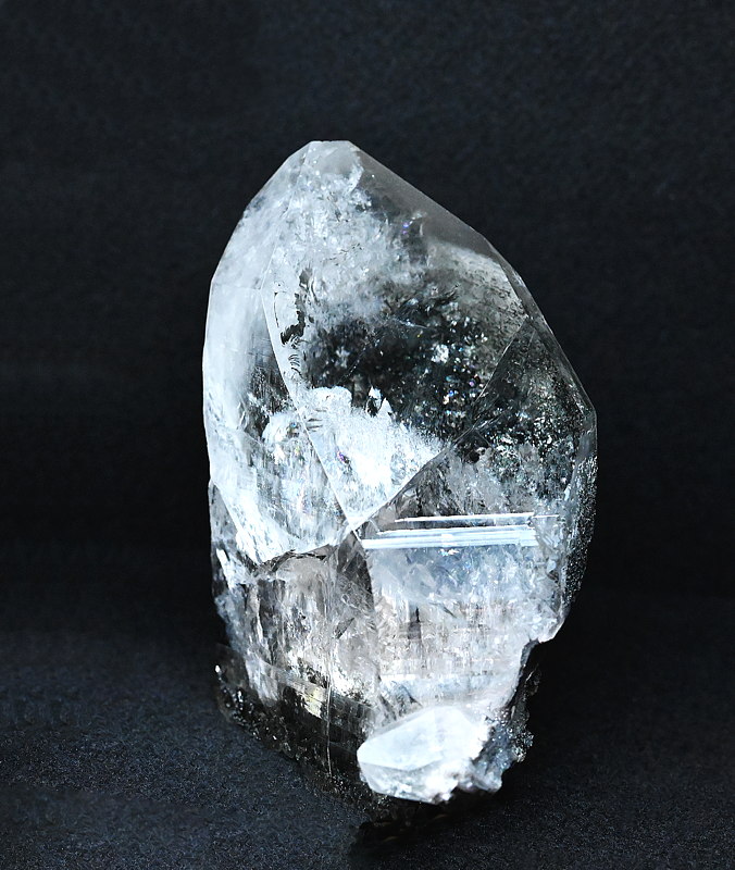 Bergkristall| H: 10 cm, F: Ritterkopf, Rauris, Sammlung: Alexander Spunda