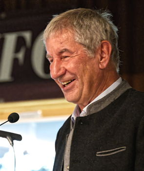 Erwin Burgsteiner führte durch die Ansprachen zur 33. Mineralien-INFO