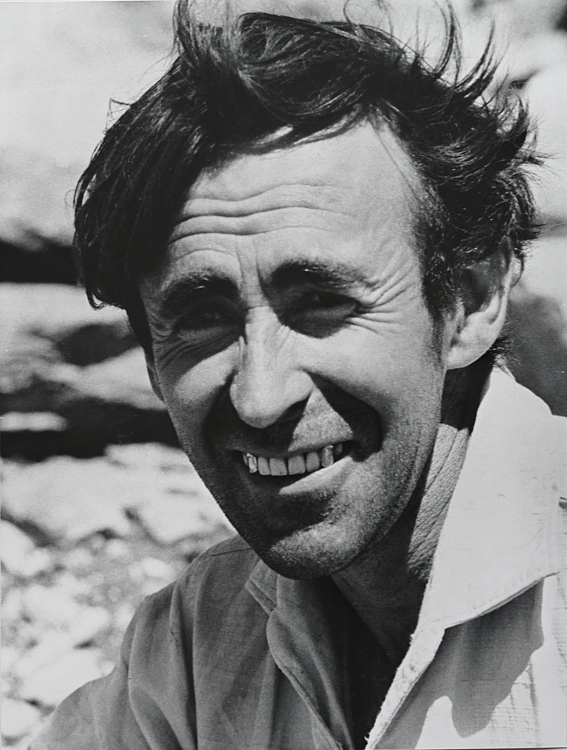 Portrait von Giusep Venzin - stets ein Lachen im Gesicht| ca. 1970