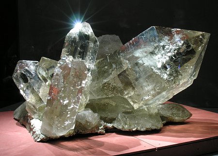 Der Riesenkristall - sensationell klar| KL: 1m; Fundort: Planggenstock, Göscheneralp (UR)
